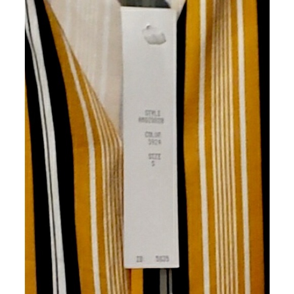 🆕🔥PANITTI BRAND VERY STYLISH&CHIC SLEEVELESS COLLAR&TYE BOW IN THE MIDDLE  👚 - Picture 6 of 10